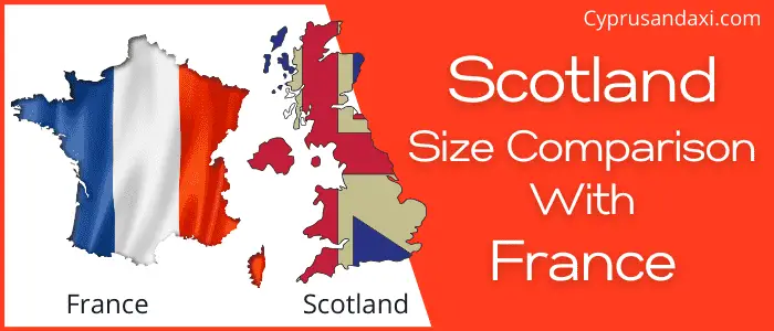 Is Scotland bigger than France