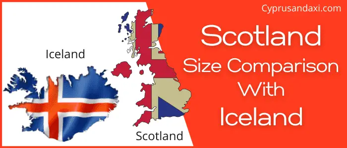 Is Scotland bigger than Iceland