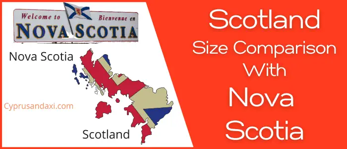 Is Scotland bigger than Nova Scotia
