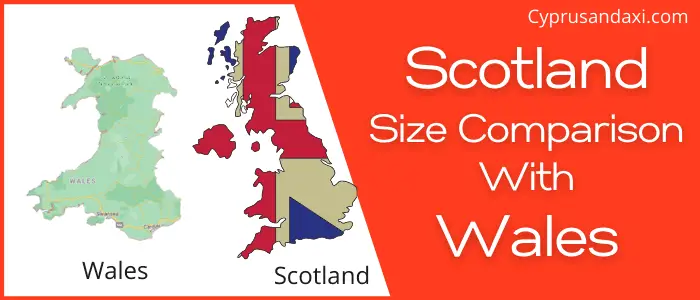Is Scotland bigger than Wales