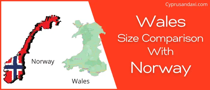 Is Wales bigger than Norway