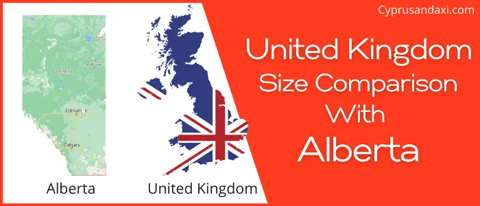 Is the UK bigger than Alberta