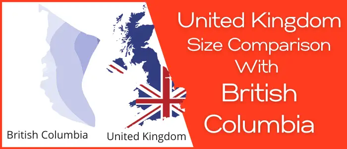 Is the UK bigger than British Columbia