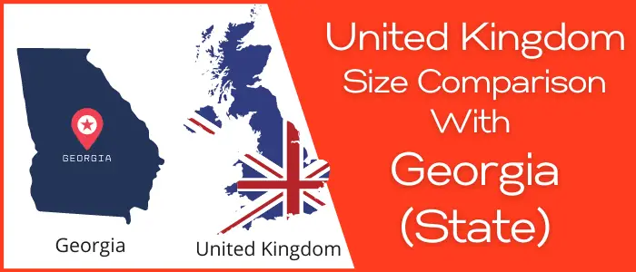 Is the UK bigger than Georgia US State