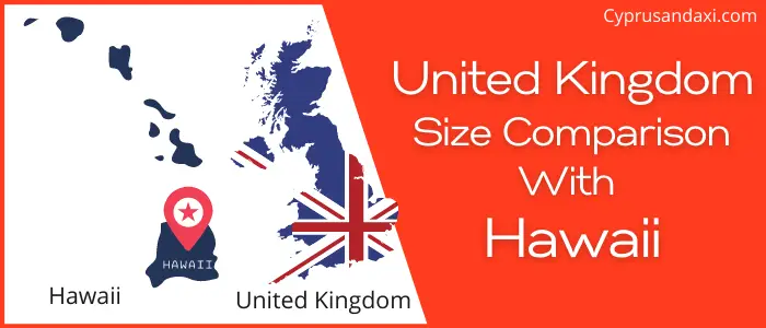 Is the UK bigger than Hawaii