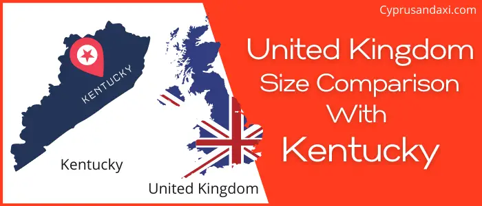 Is the UK bigger than Kentucky