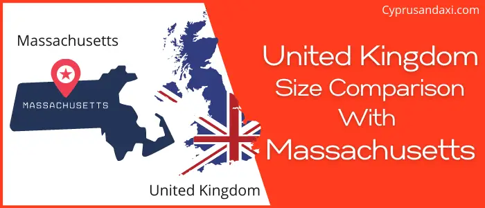 Is the UK bigger than Massachusetts