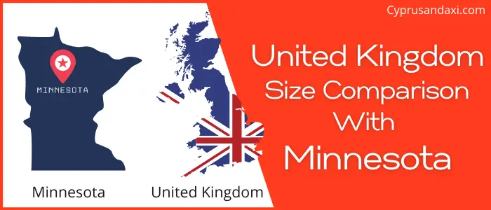 Is the UK bigger than Minnesota