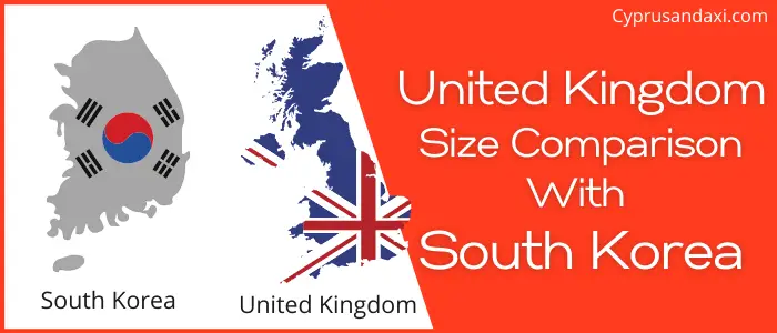 Is the UK bigger than South Korea