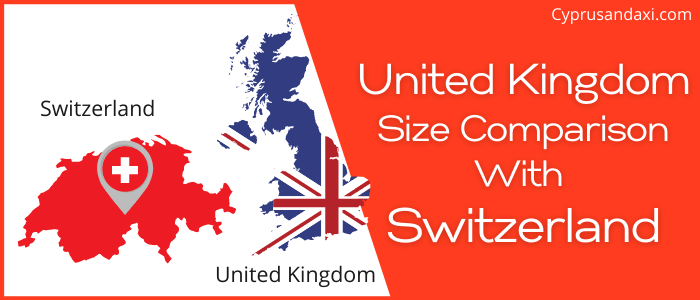 Is the UK bigger than Switzerland