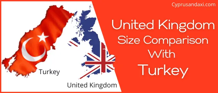 Is the UK bigger than Turkey