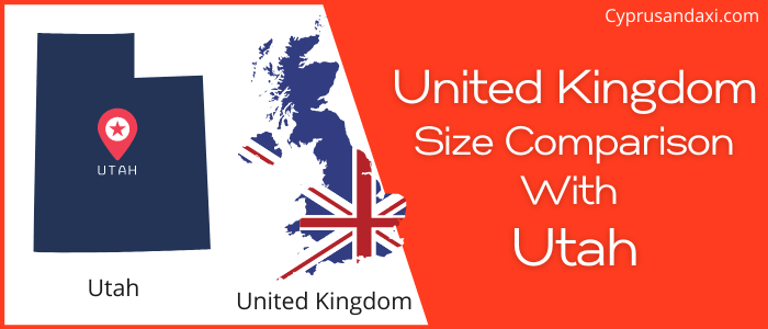 Is the UK bigger than Utah