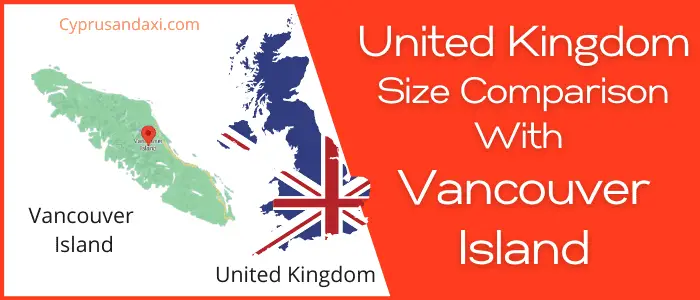 Is the UK bigger than Vancouver Island