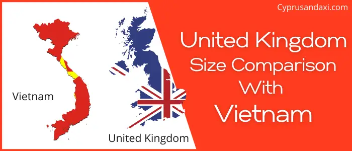 Is the UK bigger than Vietnam