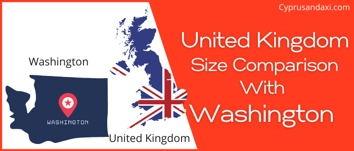 Is the UK bigger than Washington State of the USA