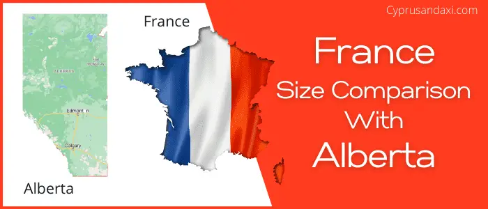 Is France bigger than Alberta
