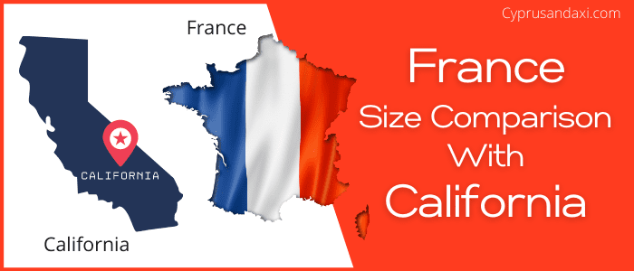 Is France bigger than California