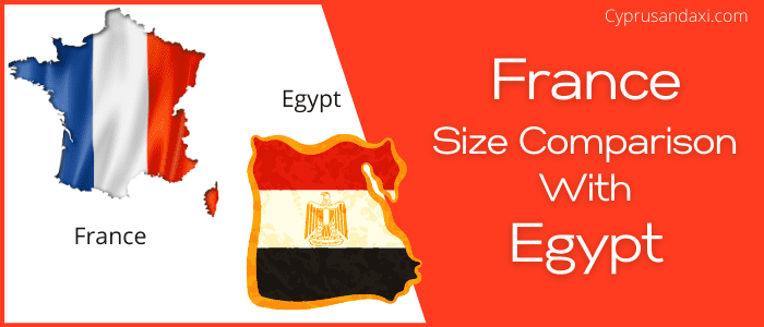 Is France bigger than Egypt