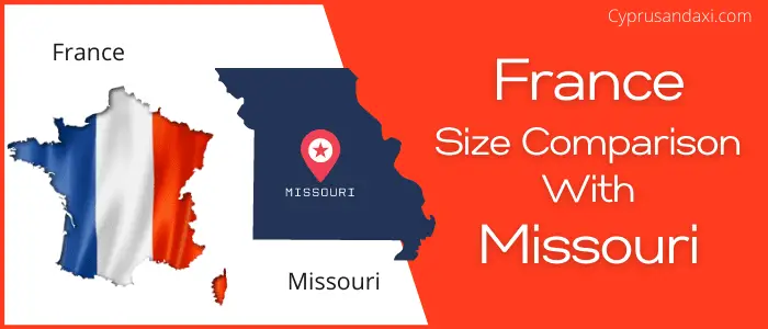 Is France bigger than Missouri