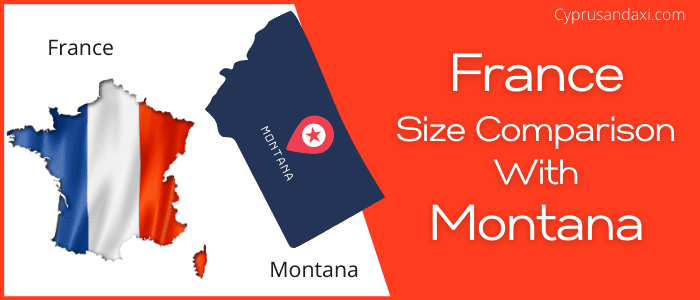 Is France bigger than Montana