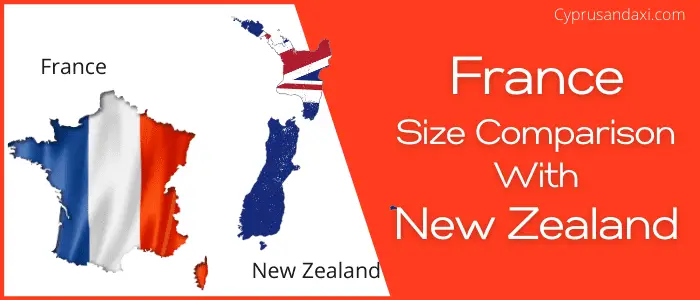 Is France bigger than New Zealand