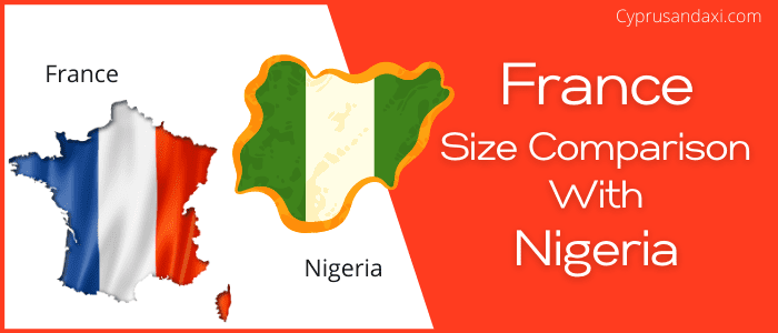 Is France bigger than Nigeria