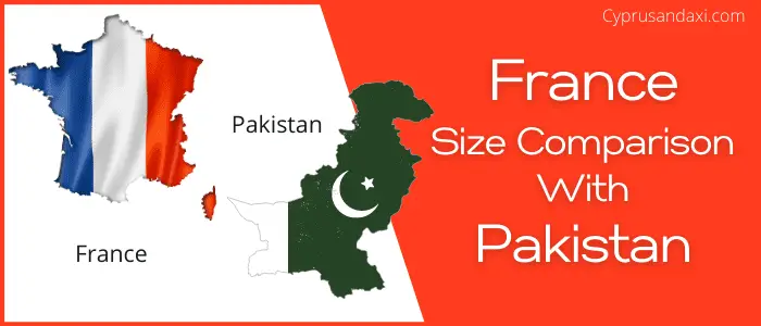 Is France bigger than Pakistan