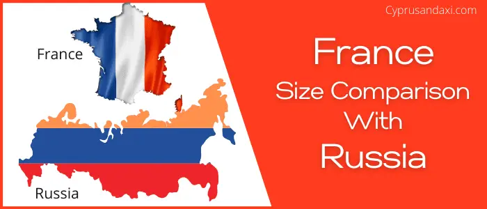 Is France bigger than Russia
