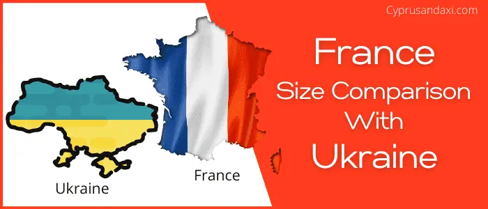 Is France bigger than Ukraine