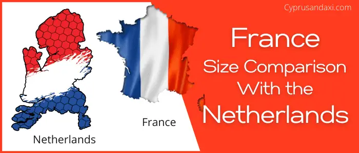 Is France bigger than the Netherlands