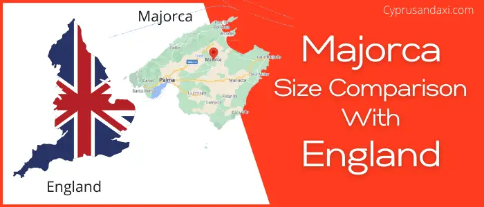 Is Majorca bigger than England