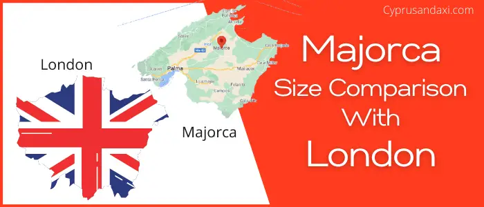 Is Majorca bigger than London