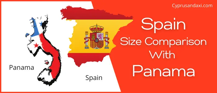 Is Spain bigger than Panama