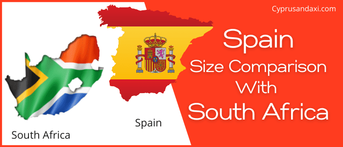 Is Spain bigger than South Africa