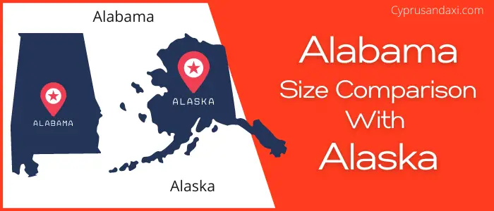 Is Alabama bigger than Alaska