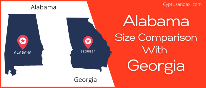 Is Alabama bigger than Georgia