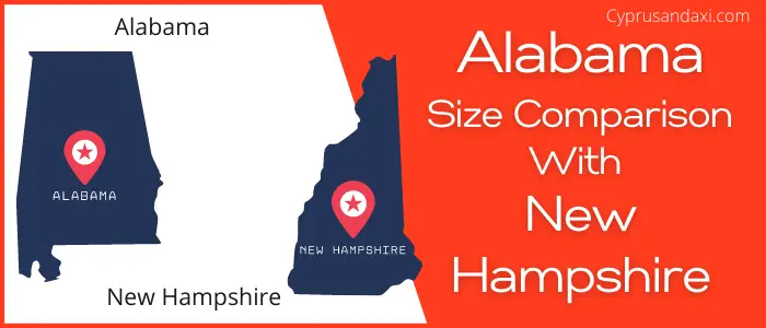 Is Alabama bigger than New Hampshire
