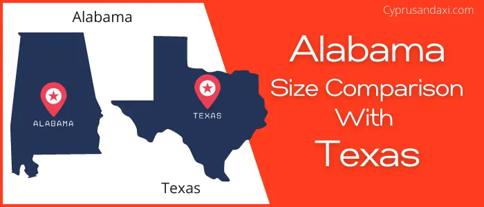 Is Alabama bigger than Texas