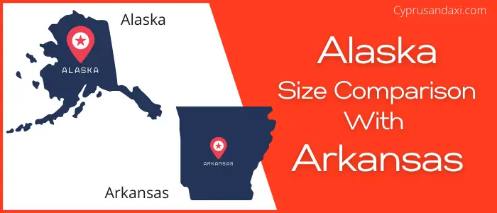 Is Alaska bigger than Arkansas