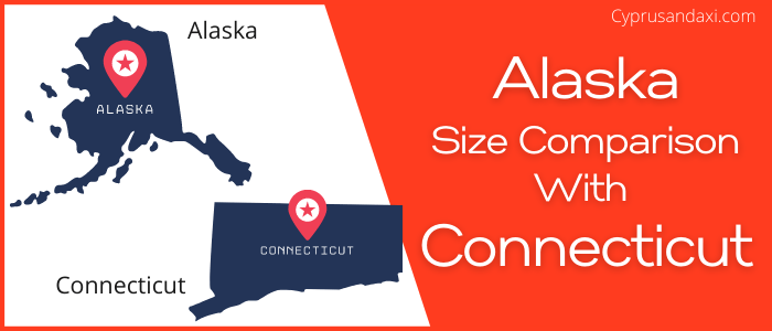 Is Alaska bigger than Connecticut