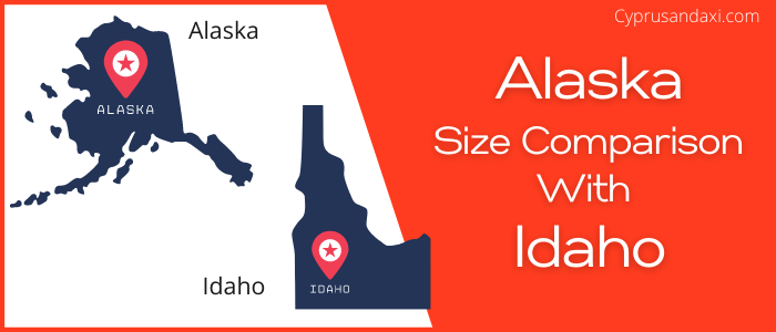 Is Alaska bigger than Idaho