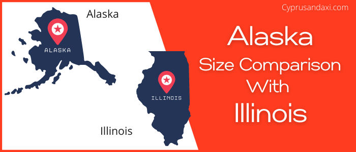 Is Alaska bigger than Illinois