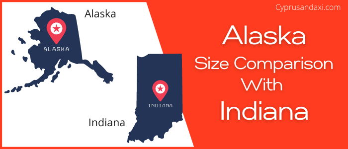 Is Alaska bigger than Indiana