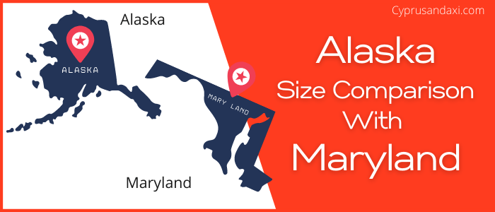 Is Alaska bigger than Maryland