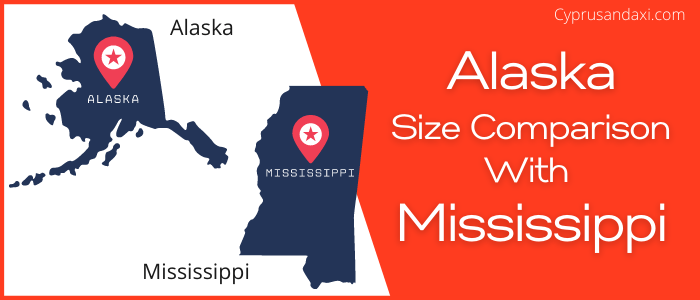 Is Alaska bigger than Mississippi