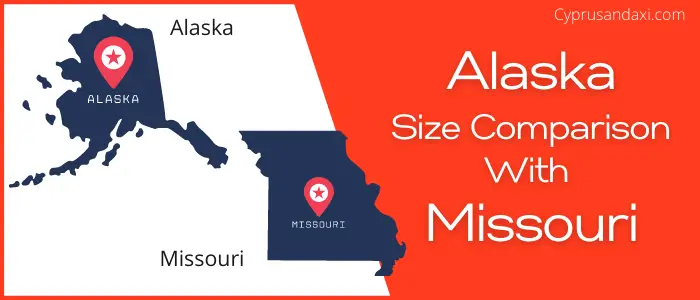 Is Alaska bigger than Missouri