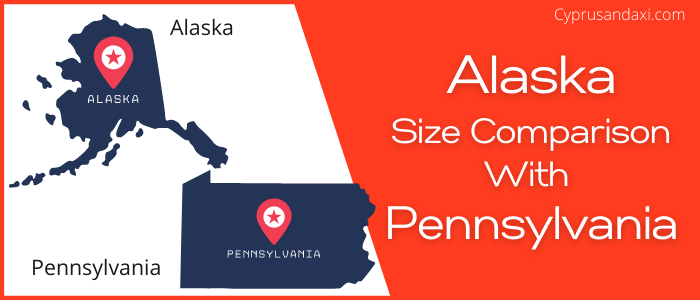 Is Alaska bigger than Pennsylvania