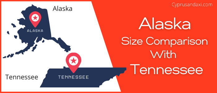 Is Alaska bigger than Tennessee