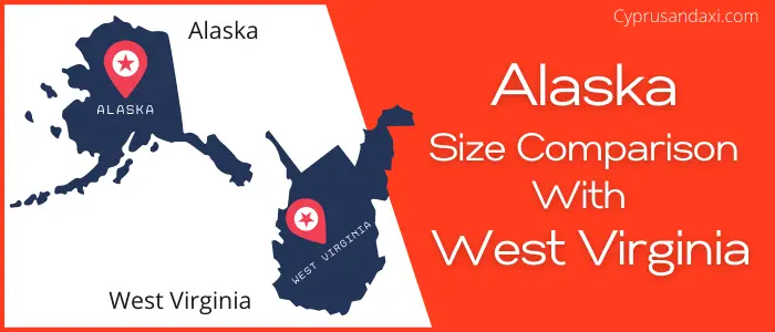 Is Alaska bigger than West Virginia