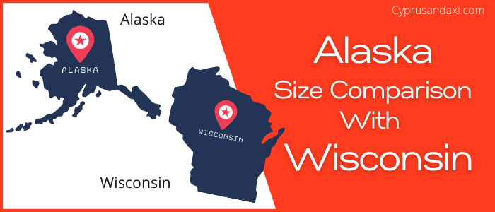 Is Alaska bigger than Wisconsin